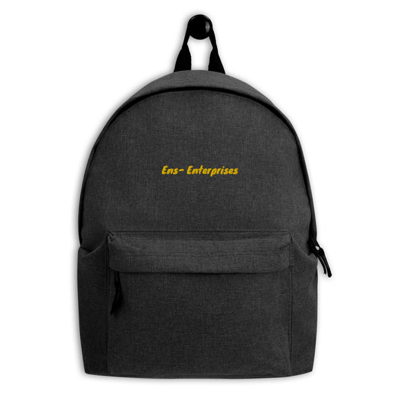 Embroidered Backpack